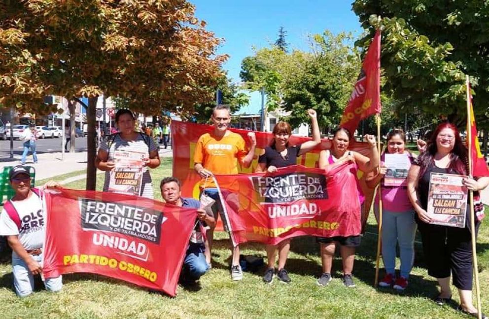 Piqueteros abrieron una grieta en la Izquierda neuquina